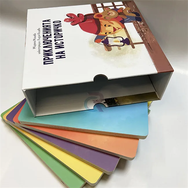 Box Set Board Book Printing Med Slipcase